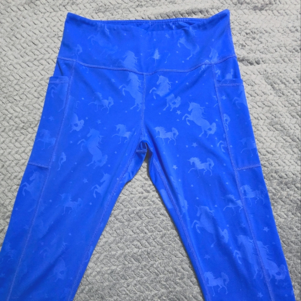 Constantly Varied Gear Blue Leggings Full Length
